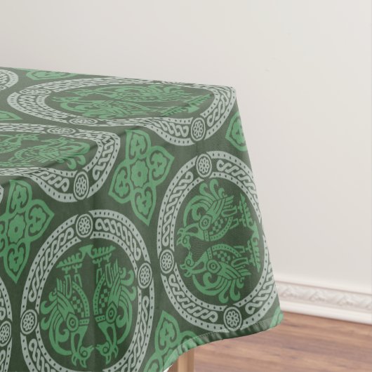 Middeleeuws vogeltafellaken tafelkleed (Voorbeeld)