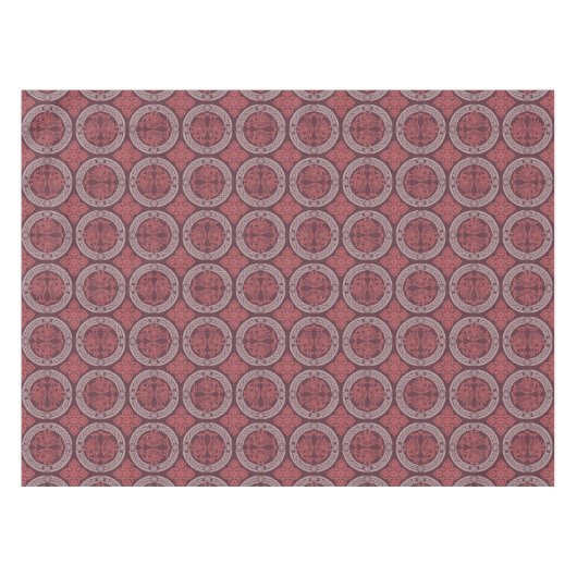 Middeleeuws vogeltafellaken tafelkleed (Voorkant (Horizontaal))