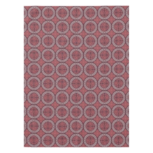 Middeleeuws vogeltafellaken tafelkleed (Voorkant)