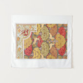 Middeleeuws wandtapijt dierpatroon wandkleed (Voorkant (horizontaal))