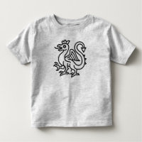 Middeleeuwse Basilisk Sigil Fantasy Heraldiek Myth