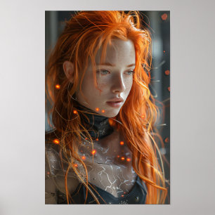 Middeleeuwse Battle Action Pose Midjourney Mode De Poster