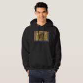 Middeleeuwse Bestiaire Aap 1270 Hoodie (Voorkant volledig)