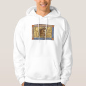 Middeleeuwse Bestiaire Aap 1270 Hoodie (Voorkant)