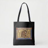 Middeleeuwse Bestiaire Aap 1270 Tote Bag (Voorkant)