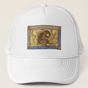 Middeleeuwse Bestiaire Aap 1270 Trucker Pet