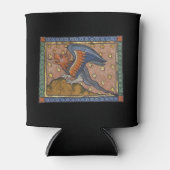 Middeleeuwse Bestiaire Draak 1270 Blikjeskoeler (Voorkant)