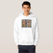 Middeleeuwse Bestiaire Draak 1270 Hoodie (Voorkant volledig)