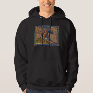 Middeleeuwse Bestiaire Draak 1270 Hoodie