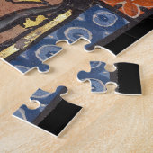 Middeleeuwse Bestiaire Draak 1270 Legpuzzel (Zijkant)