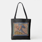 Middeleeuwse Bestiaire Draak 1270 Tote Bag (Achterkant)