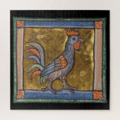 Middeleeuwse Bestiaire Haan c. 1270 Legpuzzel (Verticaal)