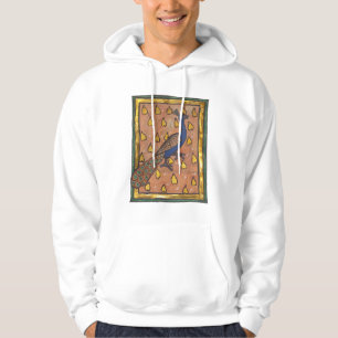 Middeleeuwse Bestiarium Pauw c. 1270 Hoodie