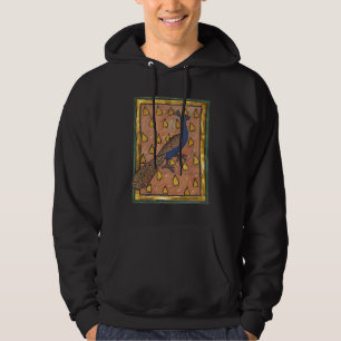 Middeleeuwse Bestiarium Pauw c. 1270 Hoodie