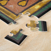 Middeleeuwse Bestiarium Pauw c. 1270 Legpuzzel (Zijkant)