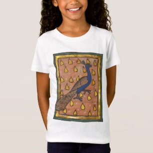 Middeleeuwse Bestiarium Pauw c. 1270 T-shirt