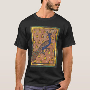 Middeleeuwse Bestiarium Pauw c. 1270 T-shirt