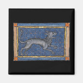Middeleeuwse Bestiary Hyena c. 1270 Magneet (Voorkant)