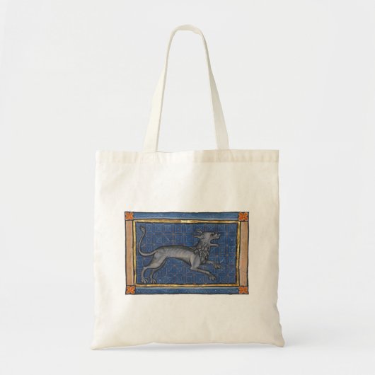 Middeleeuwse Bestiary Hyena c. 1270 Tote Bag (Voorkant)