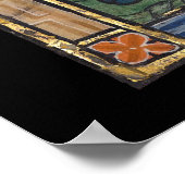 Middeleeuwse Bestiary Whale 1270 Poster (Hoek)