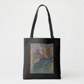 Middeleeuwse Bestiary Whale 1270 Tote Bag (Voorkant)