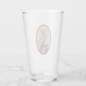 Middeleeuwse "Blep" Cat Glass Tumbler (Achterkant)