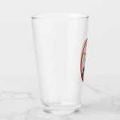 Middeleeuwse "Blep" Cat Glass Tumbler (Rechts)
