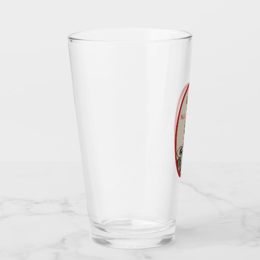 Middeleeuwse "Blep" Cat Glass Tumbler (Rechts)