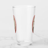 Middeleeuwse "Blep" Kat Glas Tumbler (Rechts)