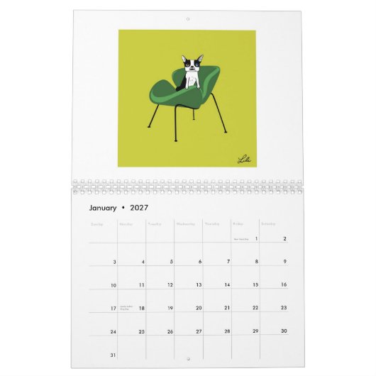 Middeleeuwse Boogie Calendar 2015 *reprint* Kalender (Jan 2027)