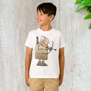Middeleeuwse Boogschutter Krijger Grappige Ridder  T-shirt