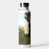 Middeleeuwse Bos Prins Fantasie Portret Waterfles (Rechts)