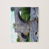 Middeleeuwse brug in Zubiri Legpuzzel (Verticaal)