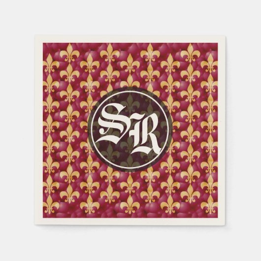 Middeleeuwse bruiloft servet (Voorkant)