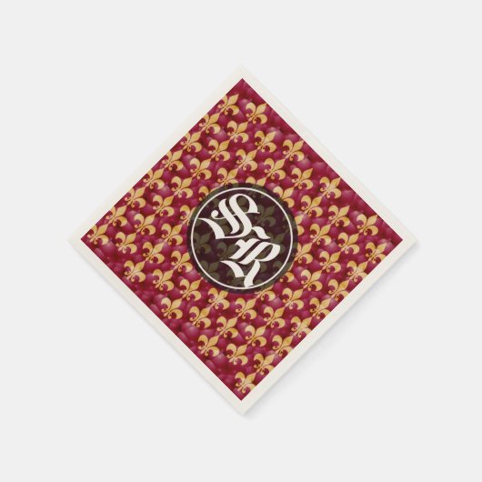 Middeleeuwse bruiloft servet (Hoek)