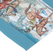 Middeleeuwse Canterbury Tales Art Wall Korte Tafelloper (Hoek)