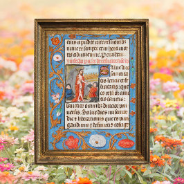 Middeleeuwse Christelijke Katholieke Opstanding Pa Poster