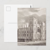 middeleeuwse Christelijke kerk Briefkaart (Voorkant / Achterkant)