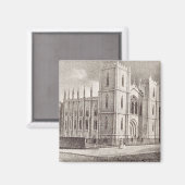 Middeleeuwse christelijke kerk magneet (Voorkant / Achterkant)