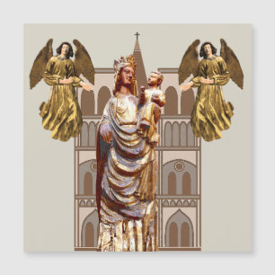 Middeleeuwse Christelijke kunst Magnetische Kaart