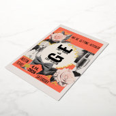 Middeleeuwse collage folie uitnodiging (Gedraaid)