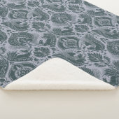 Middeleeuwse Damask Sherpa Deken (3/4)