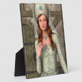 Middeleeuwse Dame Fotoplaat (Zijkant)