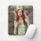 Middeleeuwse Dame  Muismat (Met muis)