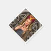 Middeleeuwse Dame Servet (Hoek)