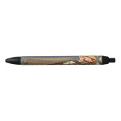 Middeleeuwse Dame Zwarte Inkt Pen (Voorkant)