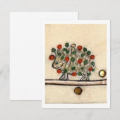 Middeleeuwse Dief van Egels Kaart (Voorkant / Achterkant)