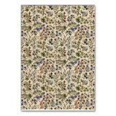 Middeleeuwse dieren tafel nr. kaart met naam van h (Achterkant)