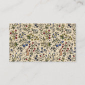 Middeleeuwse dieren vlakke gepersonaliseerde plaat plaatskaartje (Achterkant)