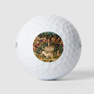 Middeleeuwse Eenhoorn Wandtapijten Print: Met Cloi Golfballen